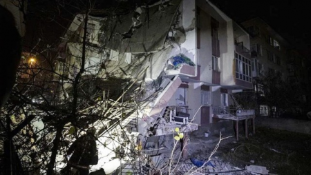 Ankarada yaşayış binasında  PARTLAYIŞ - 2 ÖLÜ