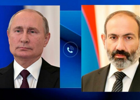 Putin Paşinyanla Qarabağı müzakirə edib