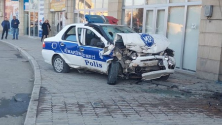 Azərbaycanda polis qəzaya düşüb öldü - DİN-dən AÇIQLAMA