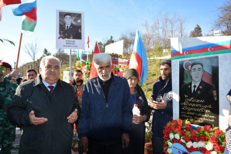 Daşkəsəndə Vətən Müharibəsi şəhidləri Pərviz Ələsgərov və Arzu Zeynalov anılıb