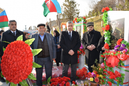 Daşkəsəndə Vətən Müharibəsi şəhidi Vüsal Cəfərov anılıb