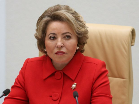 Valentina Matviyenko Azərbaycan Prezidentinə zəng etdi