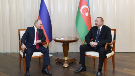 Putin İlham Əliyevi təbrik etdi