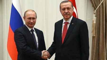 Putin və Ərdoğan Cənubi Qafqazdakı vəziyyəti müzakirə etdi