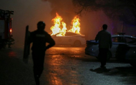 Almatıda iğtişaşlarda 12 polis əməkdaşı öldürülüb