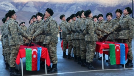 Naxçıvanda hərbi xidmətə növbəti çağırış başa çatdı