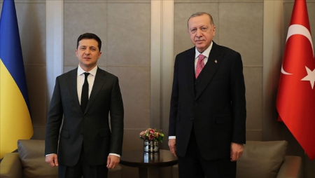 Ərdoğanla Zelenski arasında görüş keçirilir