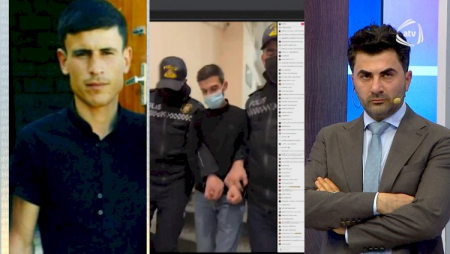 3 yaşlı Məryəmin ölümünə görə atası ATV-nin canlı efirində qandallandı - Video