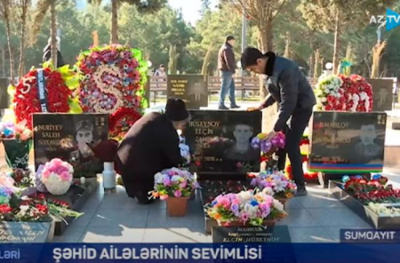 Hər gün şəhidlərin məzarlarını təmizləyir - VİDEO
