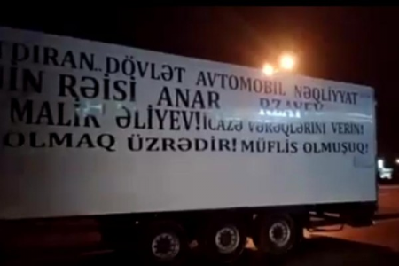 Nazirlikdən TIR sürücülərinin etirazına RƏSMİ AÇIQLAMA