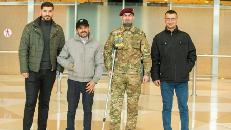 Daha 4 qazi müalicə üçün Türkiyəyə göndərildi