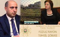 Məktəbin həyəti, yoxsa direktor Səidə Hacıyevanın inəklərinin örüş yeri ? - Füzuli rayon Təhsil Şöbəsinin müdiri Ramella Məmmədovanın qanunsuz əməlləri …