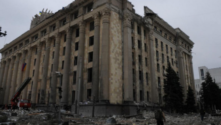 Rusiya Xarkova desant qoşunu çıxardı, döyüş başladı