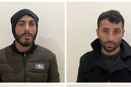 Minalanmış ərazilərdə dəmir yığan şəxslər HƏBS EDİLDİ - FOTO