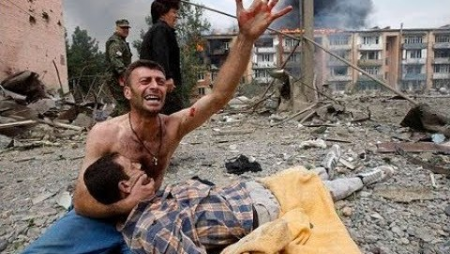 Rusiya Sumi şəhərini bombardman edib: 22 ÖLÜ