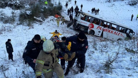 Türkiyədə avtobus AŞDI