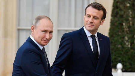 Makrondan Putinlə bağlı AÇIQLAMA