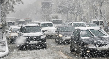 DYP qarlı hava şəraiti ilə əlaqədar sürücülərə XƏBƏRDARLIQ ETDİ