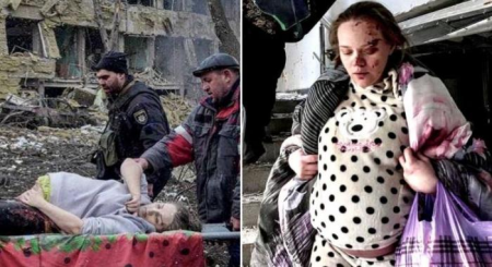 Bombalanan doğum evindəki hamilə qadın və körpəsi ölüb