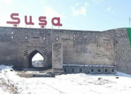 Şuşaya 3 gündür qar yağır - VİDEO