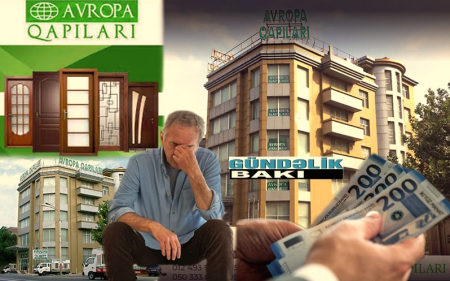 Bizə AVROPA QAPISI deyil, AVROPA QAFASI lazımdır… - “Avropa qapıları” MMC veteranın 1400 manatını alaraq onu get-gələ salıb..
