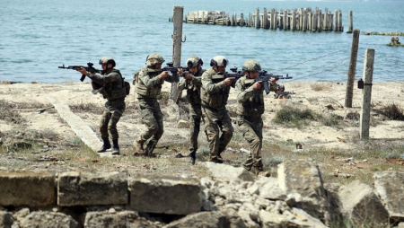 Hərbçilərimiz terrorçuların zərərsizləşdirilməsi üzrə tapşırıqları icra etdi - VİDEO - FOTO