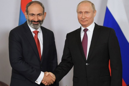Paşinyanın Putinlə görüşü başladı - YENİLƏNİB
