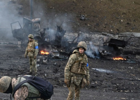 Ukrayna Rusiyanın hərbi itkilərini açıqladı