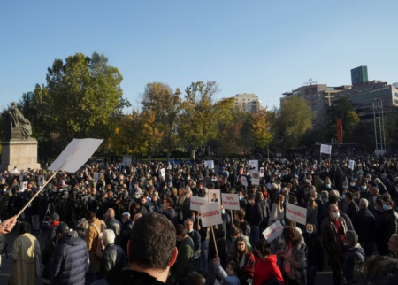 İrəvanda etiraz aksiyası keçirilir