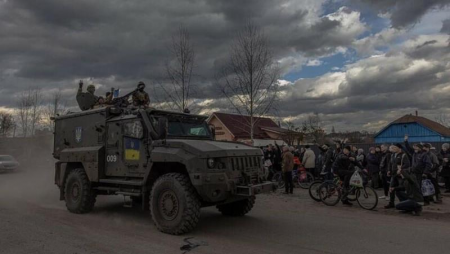 Ukrayna ordusu Xarkovda Rusiya ilə sərhədə çatdı: Zelenskiyə raport verildi - FOTO