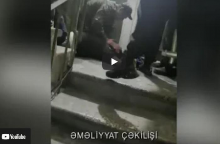 Bakıda çoxmənzilli yaşayış binasında yanğın oldu - Video