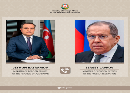 Ceyhun Bayramov və Lavrov Ermənistanla sərhədin delimitasiyasını müzakirə edib