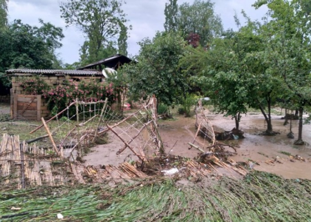 Sel Goranboyda 306 məcburi köçkünün evinə ziyan vurub