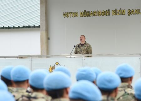 "Müharibəmiz müxtəlif ölkələrin ali məktəblərinin dərsliklərindədir" - İlham Əliyev