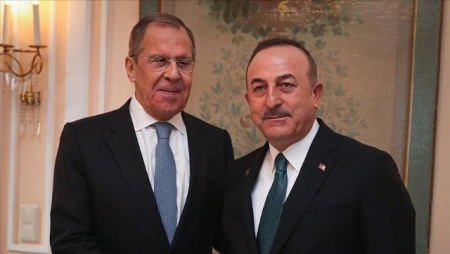 Lavrov və Çavuşoğlu arasında görüş başladı - YENİLƏNİB