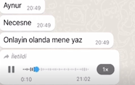 Səs yazısı yayılan müəllim işdən çıxarıldı