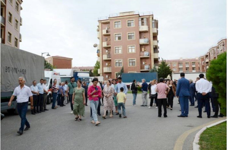 Zəngilana köçün birinci mərhələsi başa çatdı - Fotolar