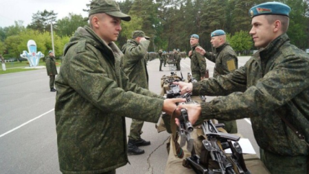 Belarus qoşunları təlim keçmək üçün Rusiyaya gedəcək