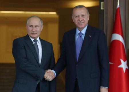 Ərdoğanla Putinin görüşü başladı - YENİLƏNİB