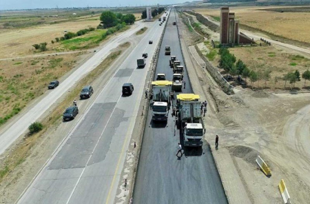 Bakı-Quba yolu yenə asfaltlanır - 12 il əvvəl 641 milyon xərclənmişdi - Fotolar