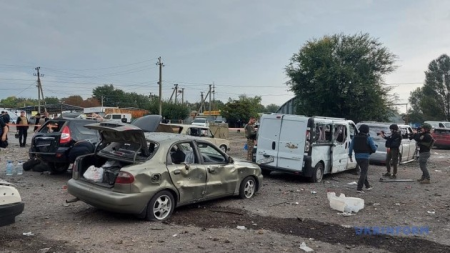 Rusiya Zaporojyeyə zərbə endirdi: 23 ÖLÜ