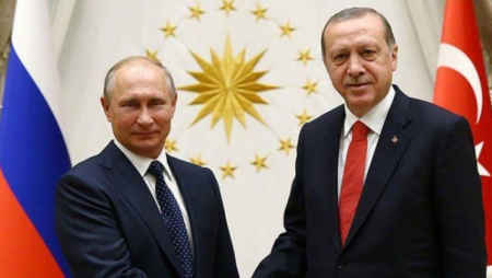 Ərdoğan Putinlə danışdı