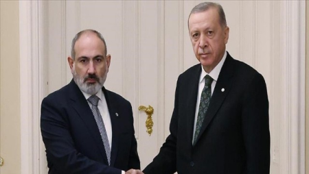 "Paşinyanla görüşdüm" - Ərdoğan