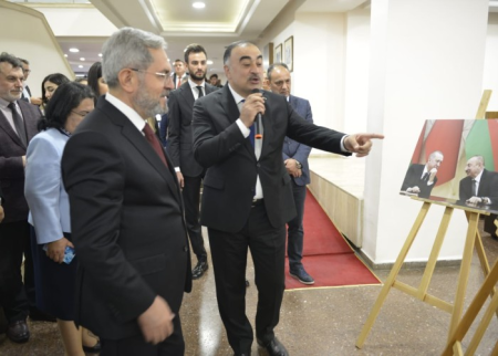 Ankara Univeristetində 18 oktyabr – Müstəqilliyin bərpası günü qeyd olunub - FOTOLAR