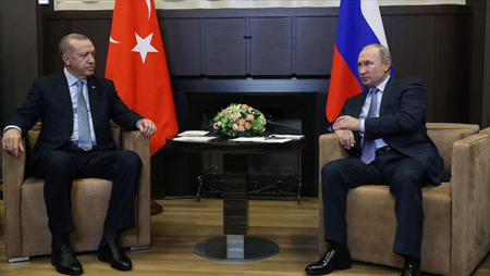 Putin Ərdoğana başsağlığı verib