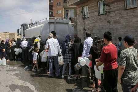 İranda su təchizatı ilə bağlı problemlər yaranıb