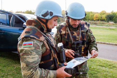 Hərbi qulluqçularımız NATO kursunda iştirak ediblər - FOTO/VİDEO