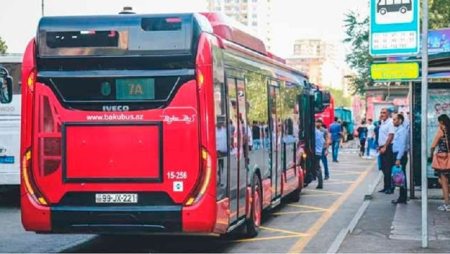 Bakıda bu avtobusda gediş haqqı 60 qəpik olacaq