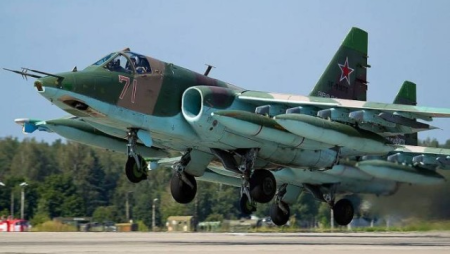 Rusiyanın "Su-25" təyyarəsi və helikopteri VURULDU