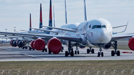 Rusiyanın 11 aeroportunda uçuşlara məhdudiyyət rejimi uzadıldı